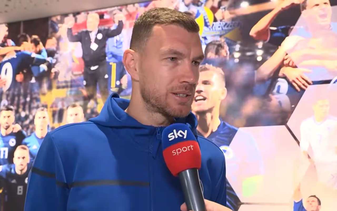 Dzeko non le manda a dire: “San Siro sarebbe pieno, lo stadio piccolino ricorda quelli italiani” | Stasera appuntamento in Bosnia